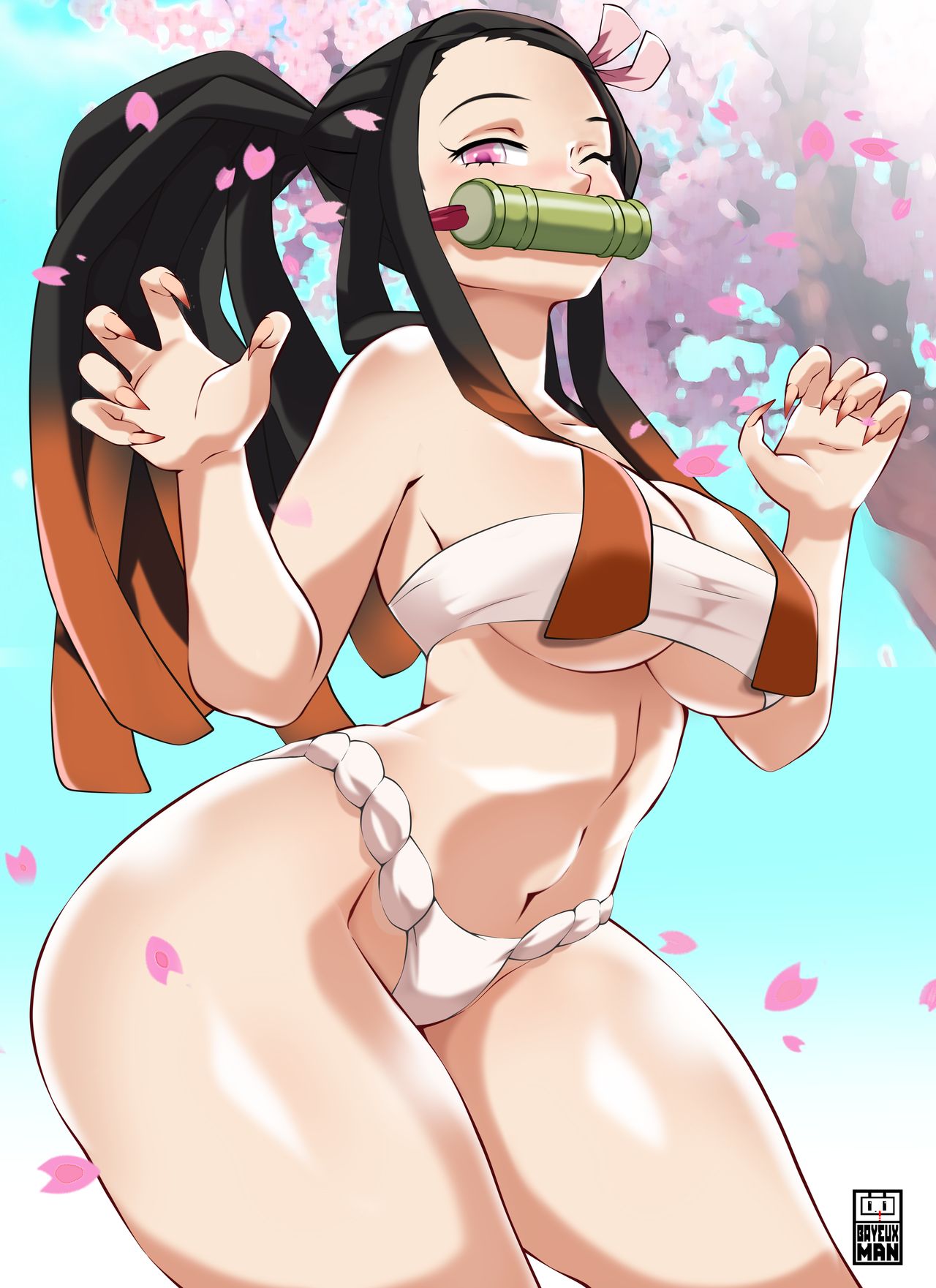 Bayeuxman - Nezuko Adult page 10 full