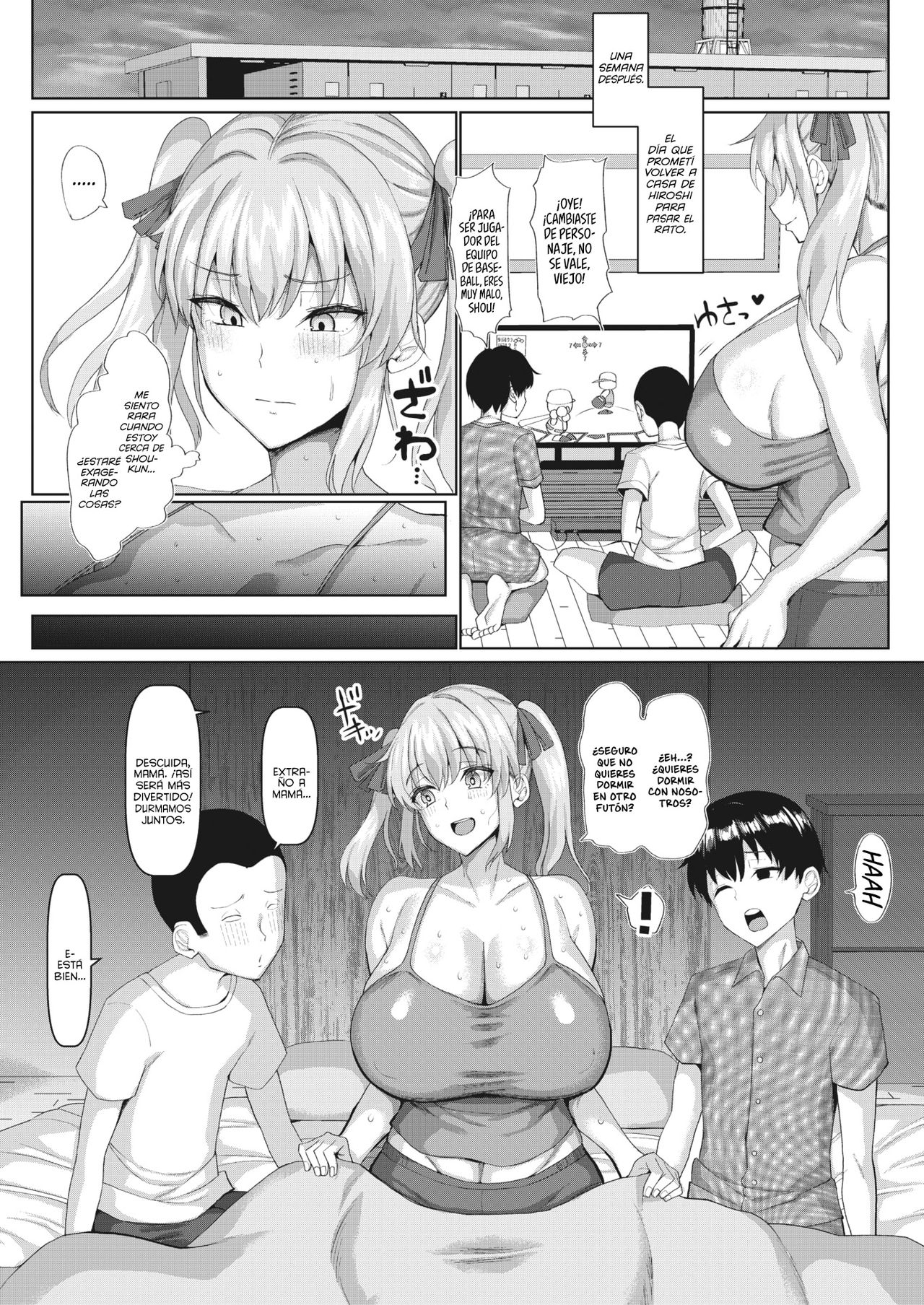 Muchimuchi Mama Bundori Daisakusen | Mamá Voluptuosa: Gran Estrategia NTR page 9 full