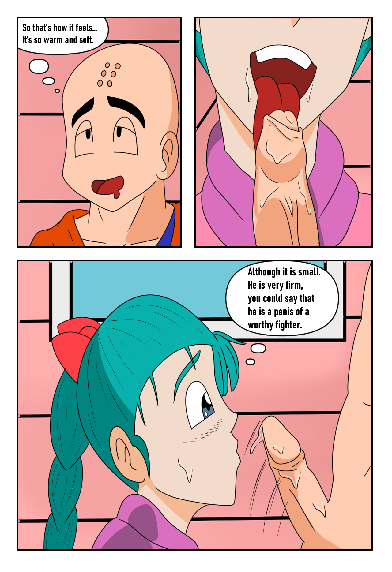 Bulma x Krilin page 9 full