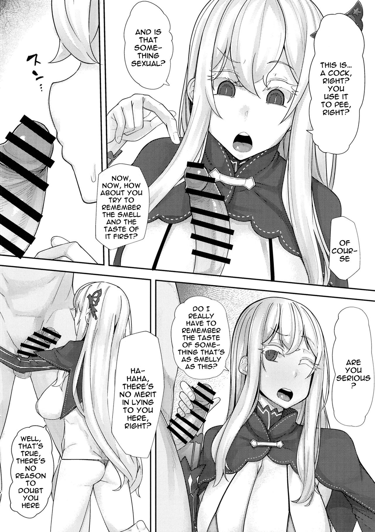 Sukebe na Koto Nannimo Shiranai Echidna-chan Onaho | Echidna: Sexually Ignorant Onahole page 5 full