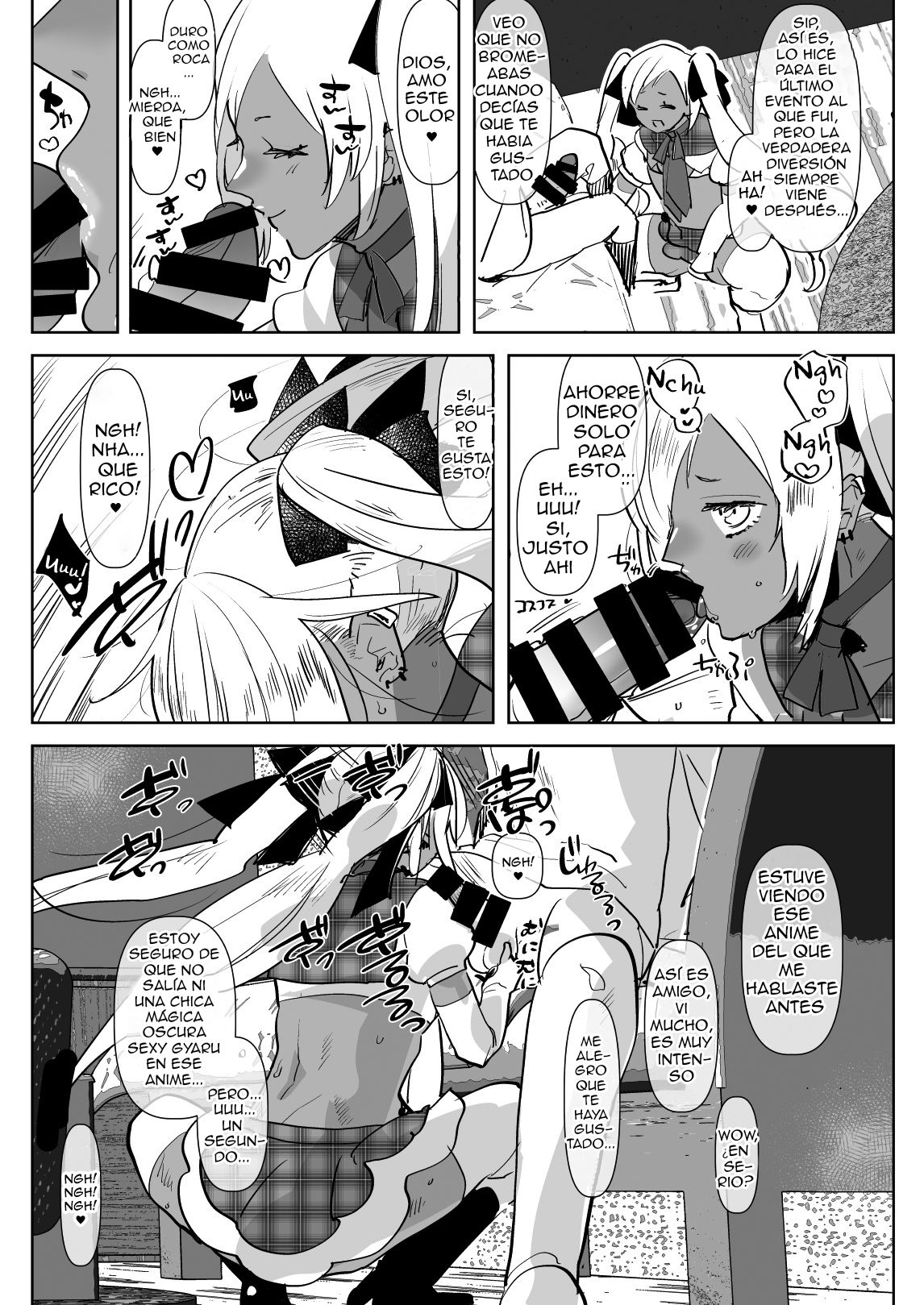 Kurogal Kouhai Otokonoko DeliHeal ~ Gyaku Anal Course page 9 full