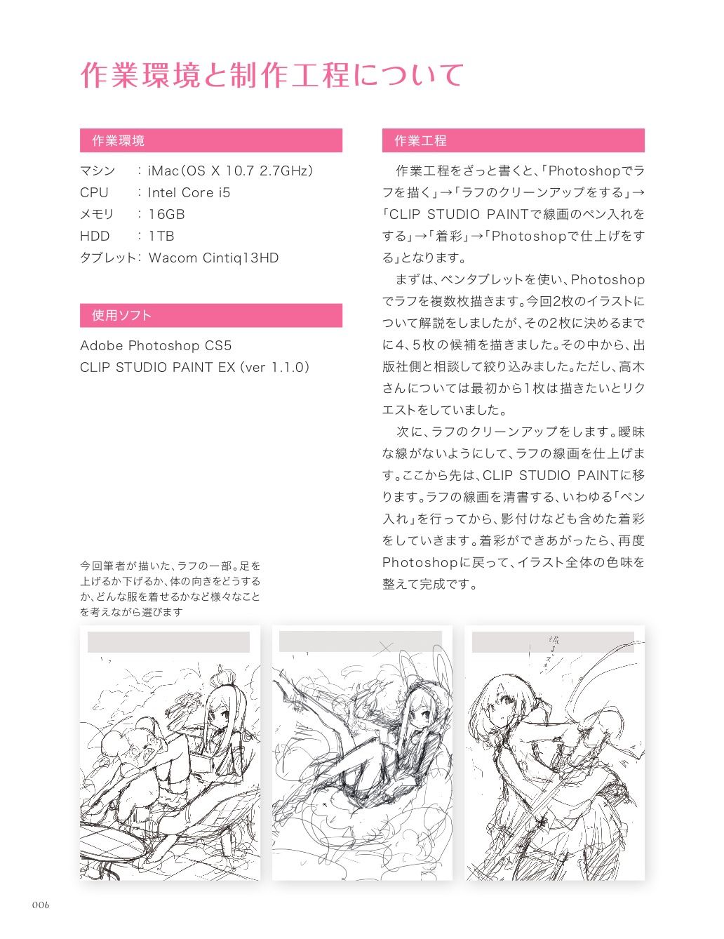 Let's Make ★ Character CGイラストテクニック vol.6 page 8 full