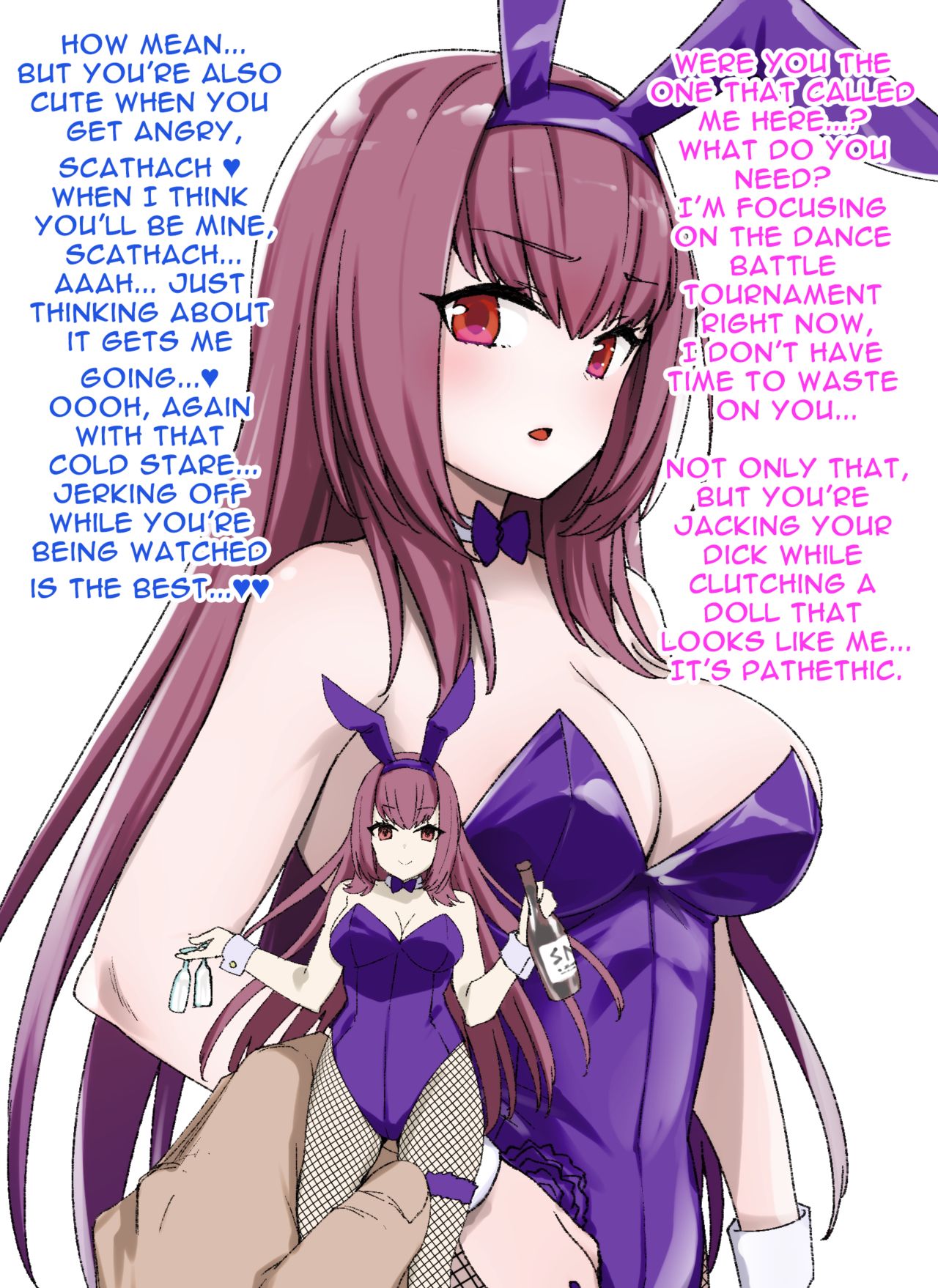 FGO Bunny Scathach Sennou, Sakusei Bunny-ka page 1 full
