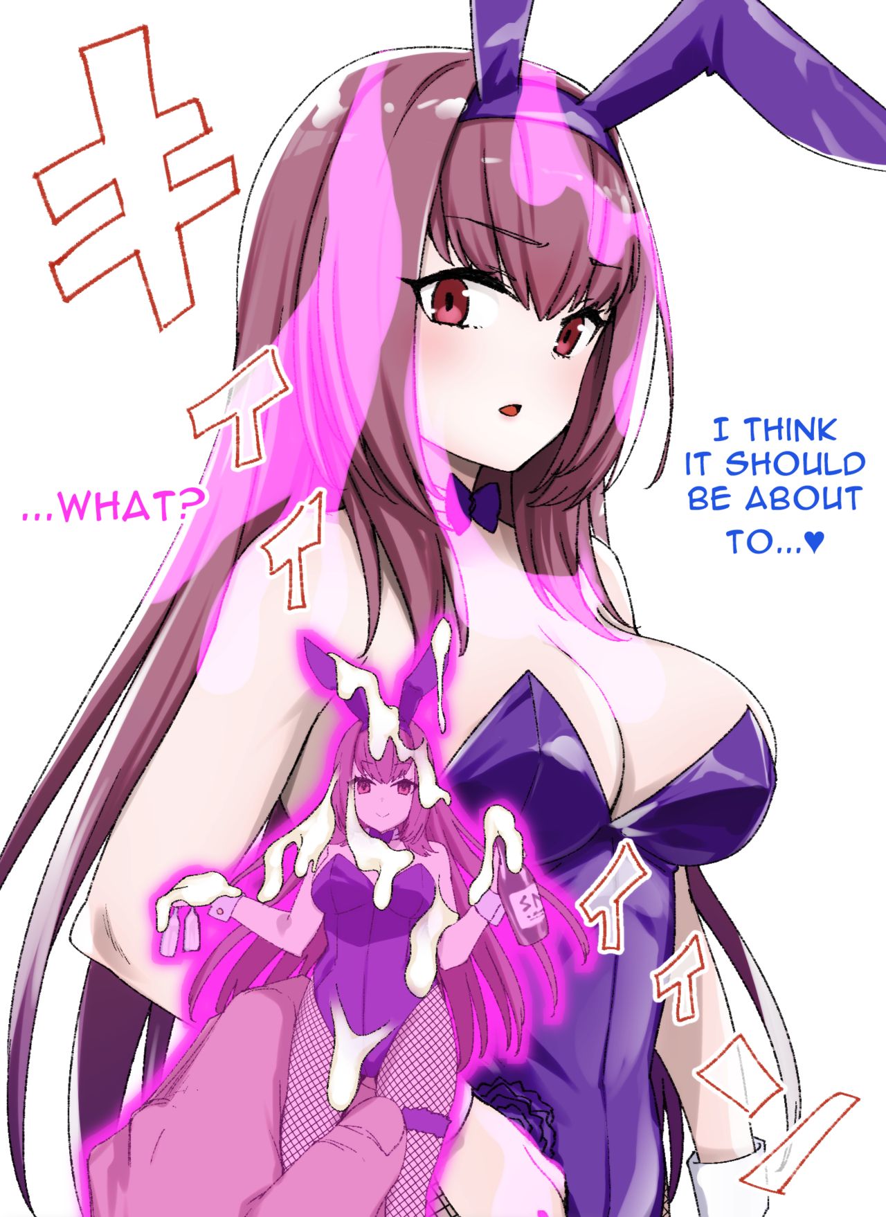FGO Bunny Scathach Sennou, Sakusei Bunny-ka page 3 full