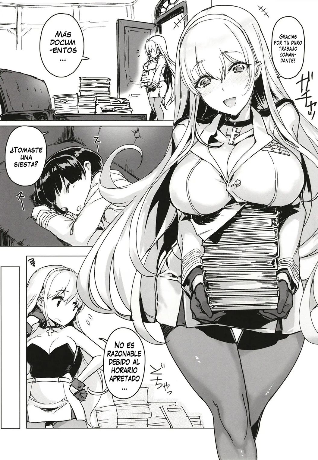 Jikansa-Kougeki  Shota Shikikan wa Bunny Girl Hishokan no Yume o Miru page 4 full
