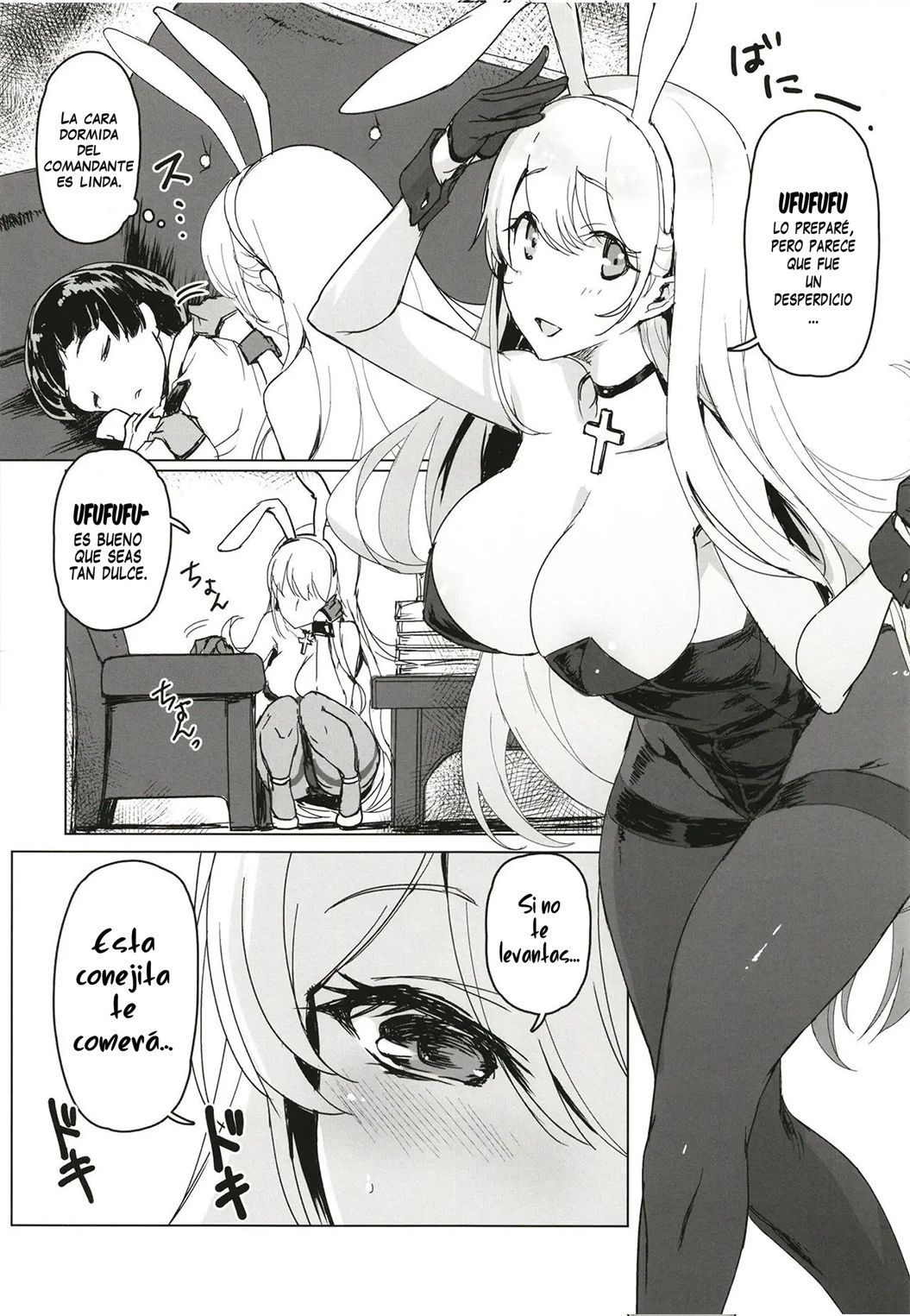 Jikansa-Kougeki  Shota Shikikan wa Bunny Girl Hishokan no Yume o Miru page 5 full