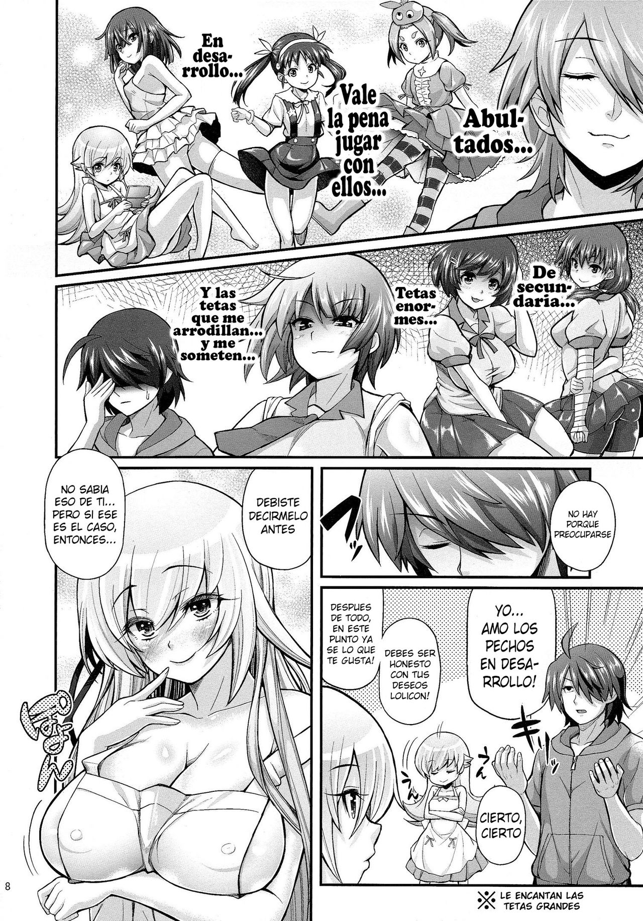 Pachimonogatari Part 8: Shinobu Happy Route page 7 full