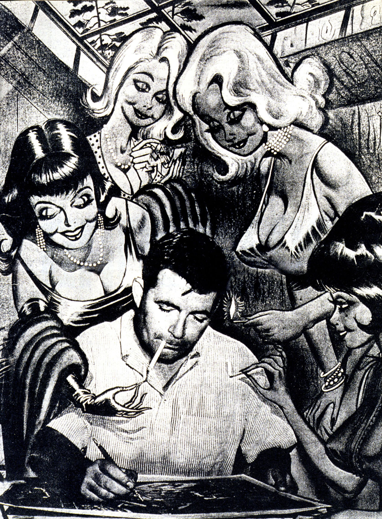 The Wonderful World of Bill Ward - King of the Glamour Girls page 10 full