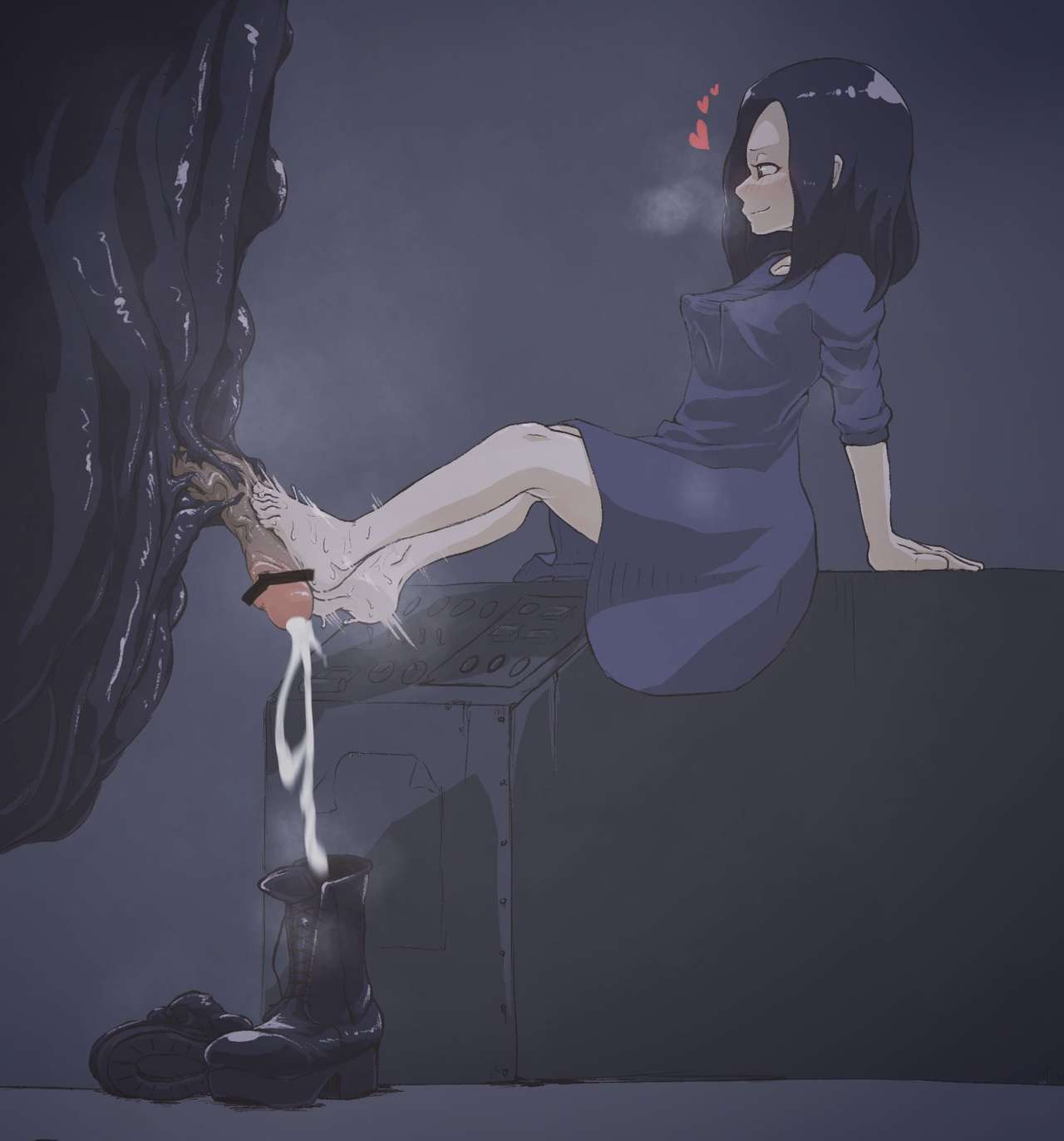 Amari ni mo Boots to Namaashi ga Ecchi datta node page 2 full