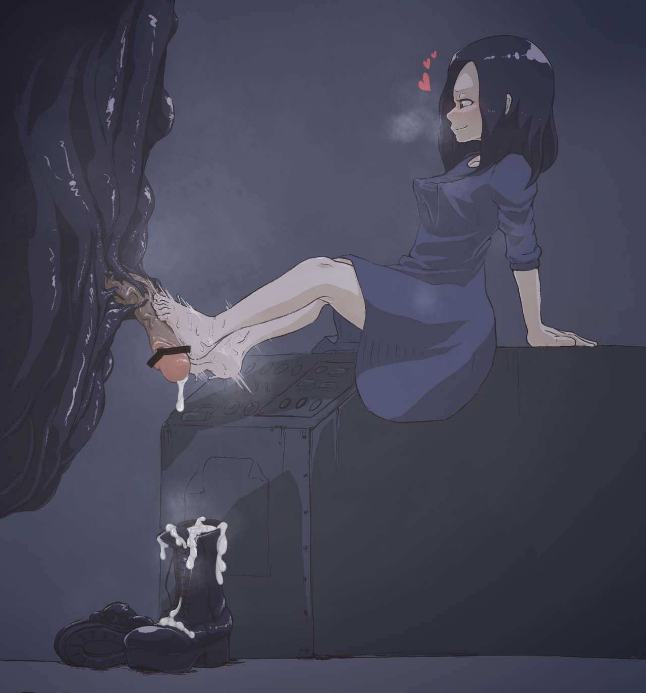 Amari ni mo Boots to Namaashi ga Ecchi datta node page 5 full