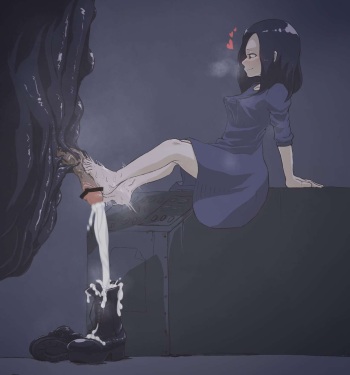 Amari ni mo Boots to Namaashi ga Ecchi datta node cover