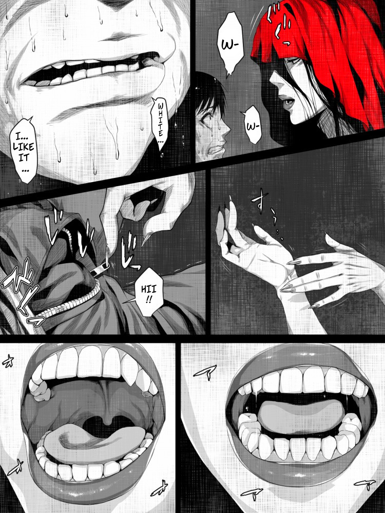 Share ni Naranai Eroi Hanashi - Kyoufu no Kaijin Aka Man○ | Unbelievably Erotic Ghost Stories - The Terrifying Red Veiled Woman page 8 full