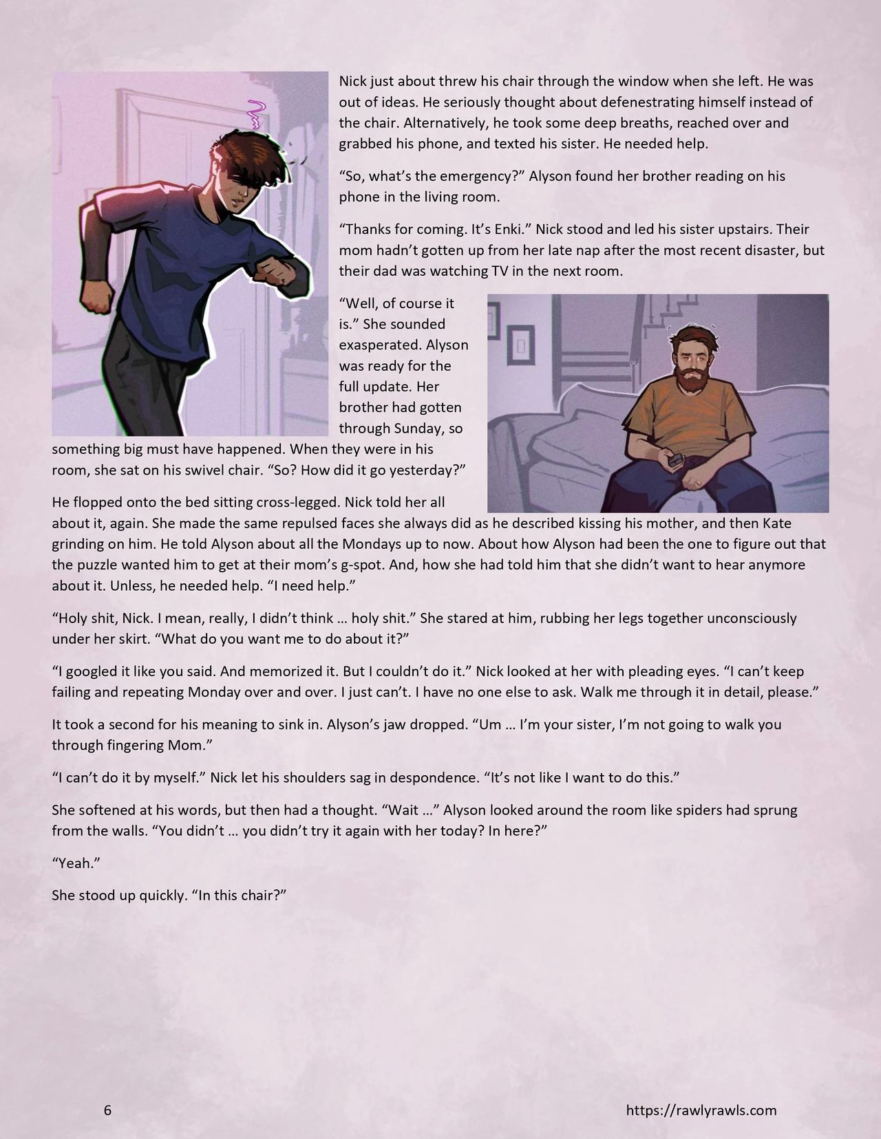 Enki's Puzzle  - 6 - english page 6 full