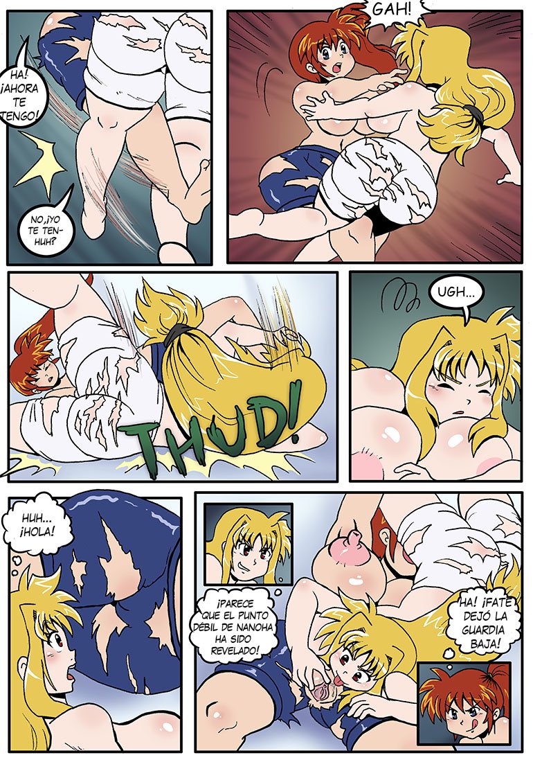 Nanoha and Fate's Workout page 7 full