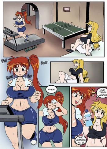 Nanoha and Fate's Workout cover