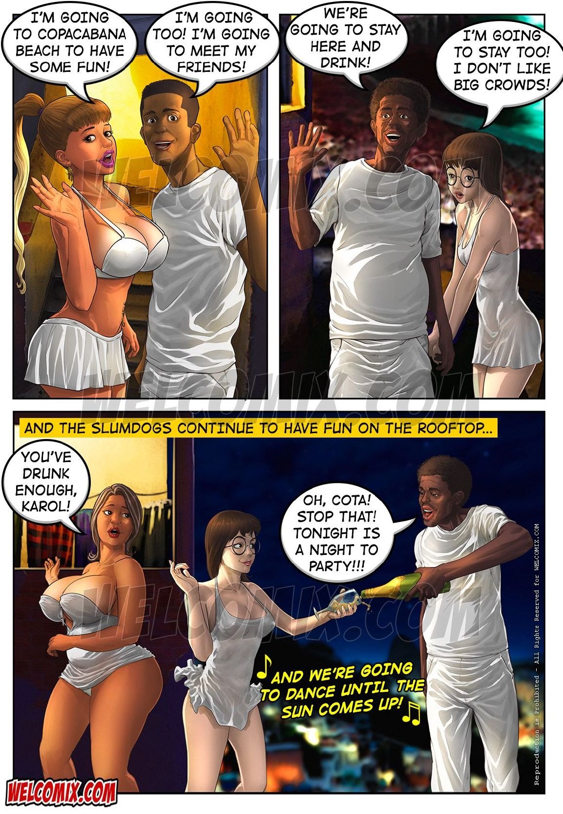 Brazilian Slumdogs  - 5 The Slumdogs New Year - english page 3 full