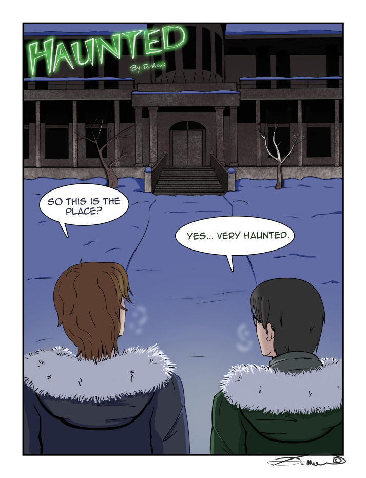 Haunted page 1 full