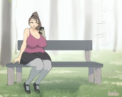 At the Park - Natasha and Alice
