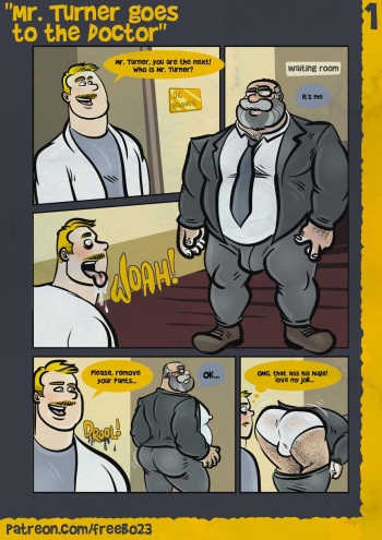 Mr.Turner goes to the doctor cover