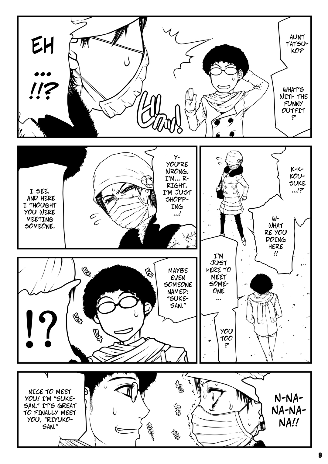 Tatsuko Oba-san no Toaru Ayamachi. -- Aunt Tatsuko's Mistake page 9 full