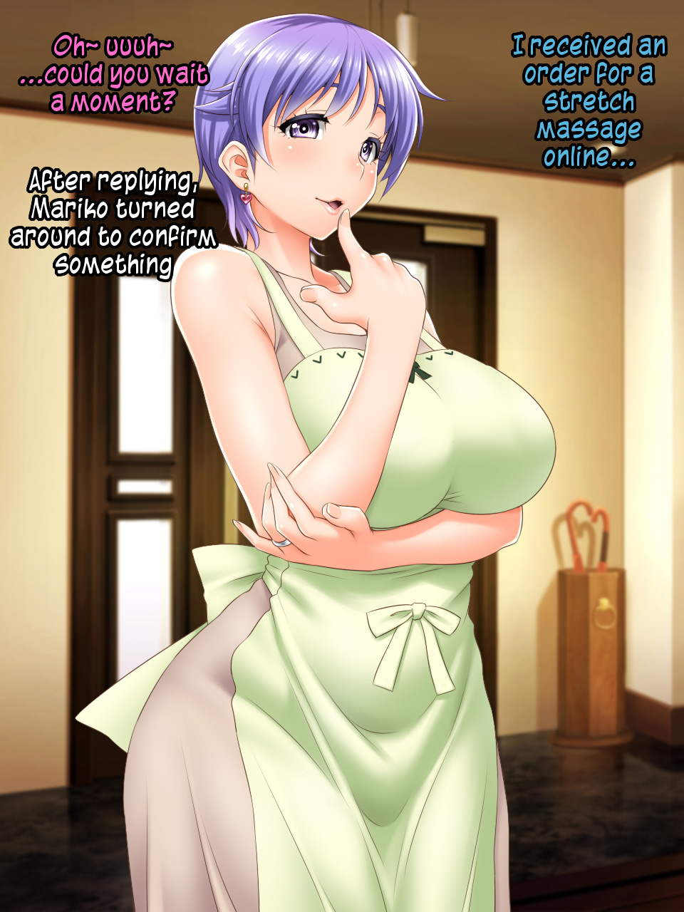 Tricked by an Official Stretch Massage ~ Housewife Mariko 33 yrs. old page 4 full