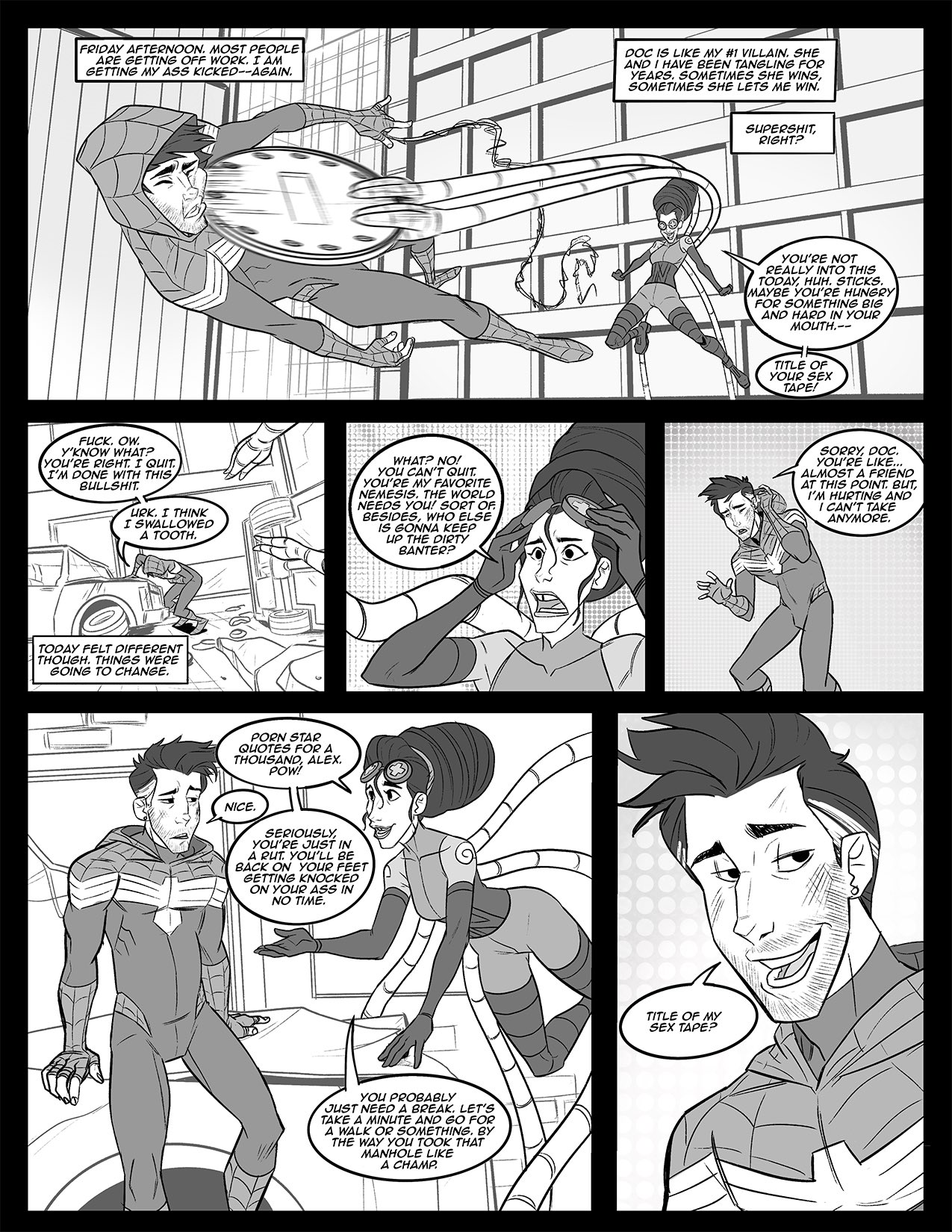 Sticky-man Into the Stickyverse page 6 full