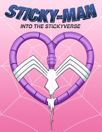 Sticky-man Into the Stickyverse cover