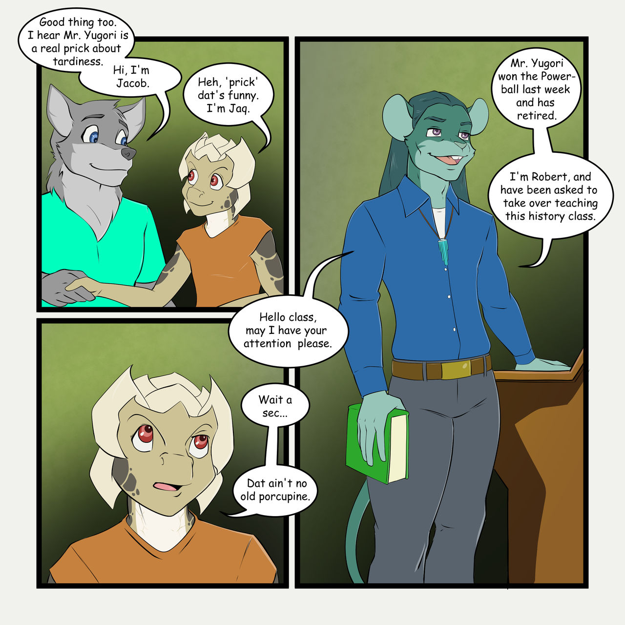 Class Etiquette + Extras page 10 full