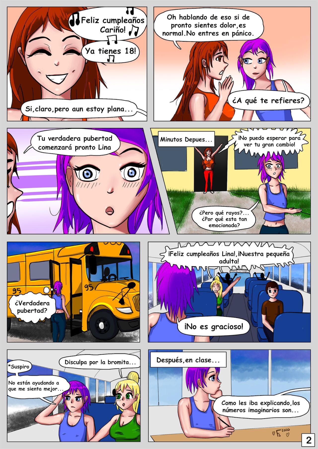 Lina's Story - Chapter 1 page 2 full