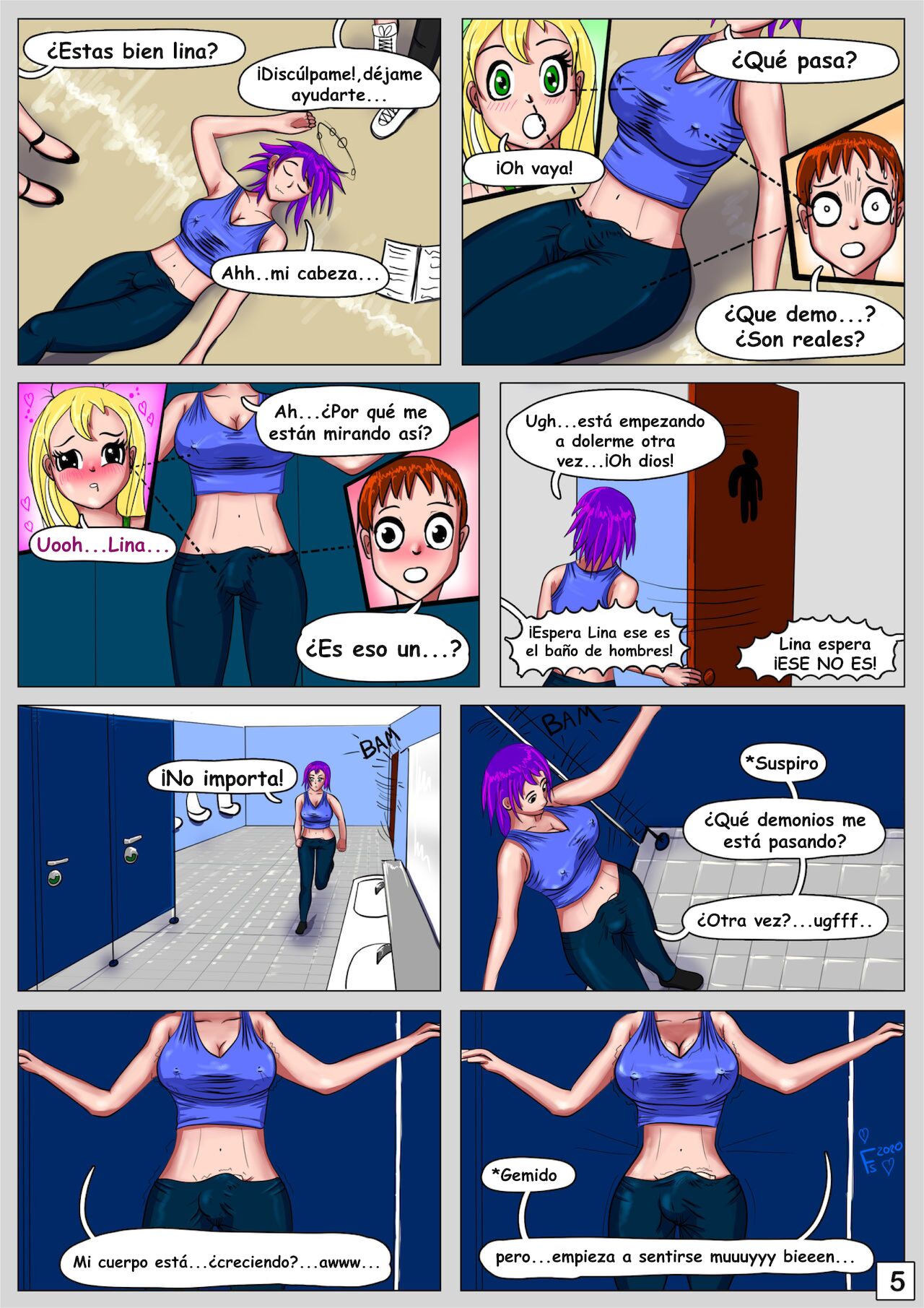 Lina's Story - Chapter 1 page 5 full