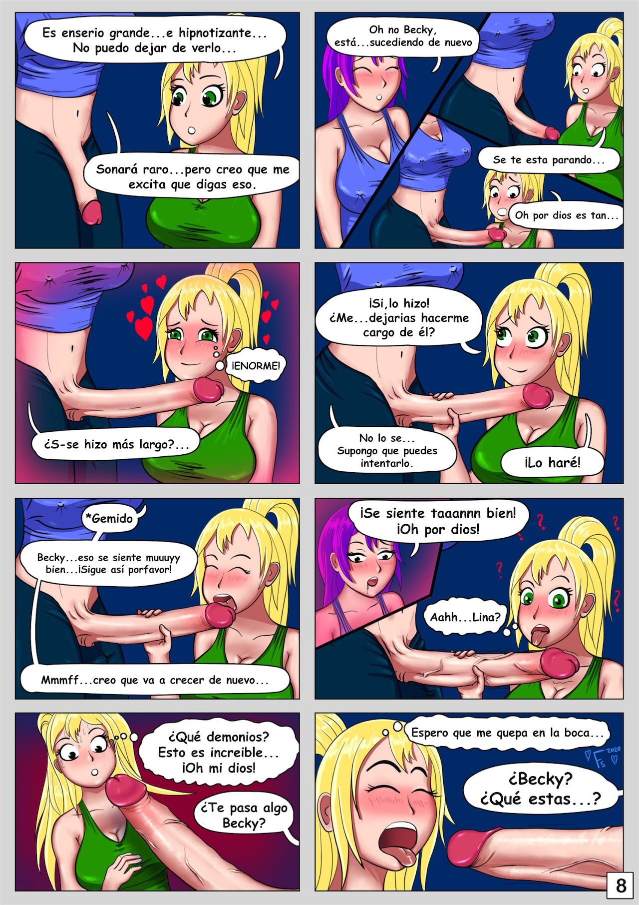 Lina's Story - Chapter 1 page 8 full