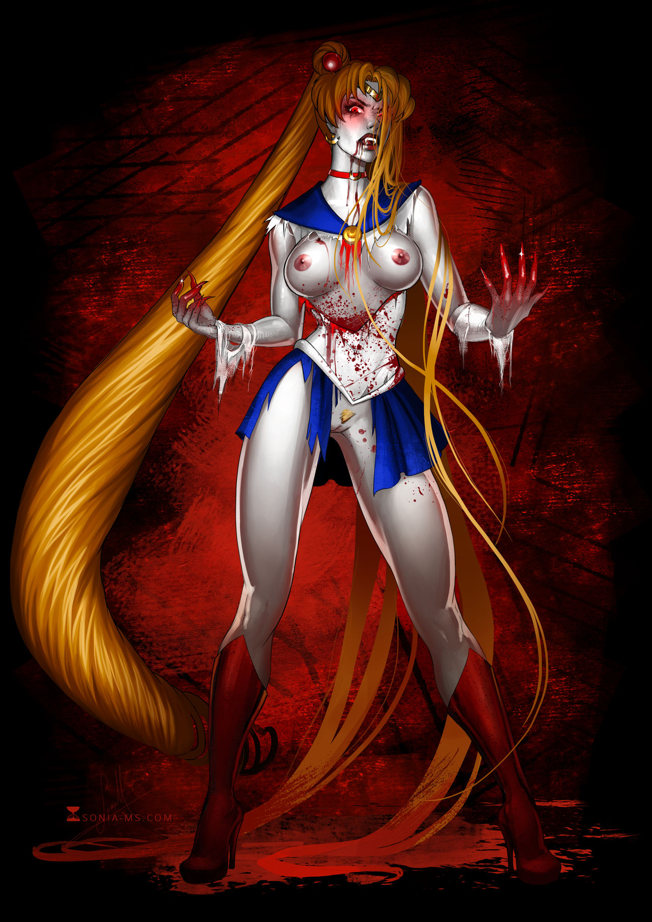 Vampire Sailor Moon page 10 full