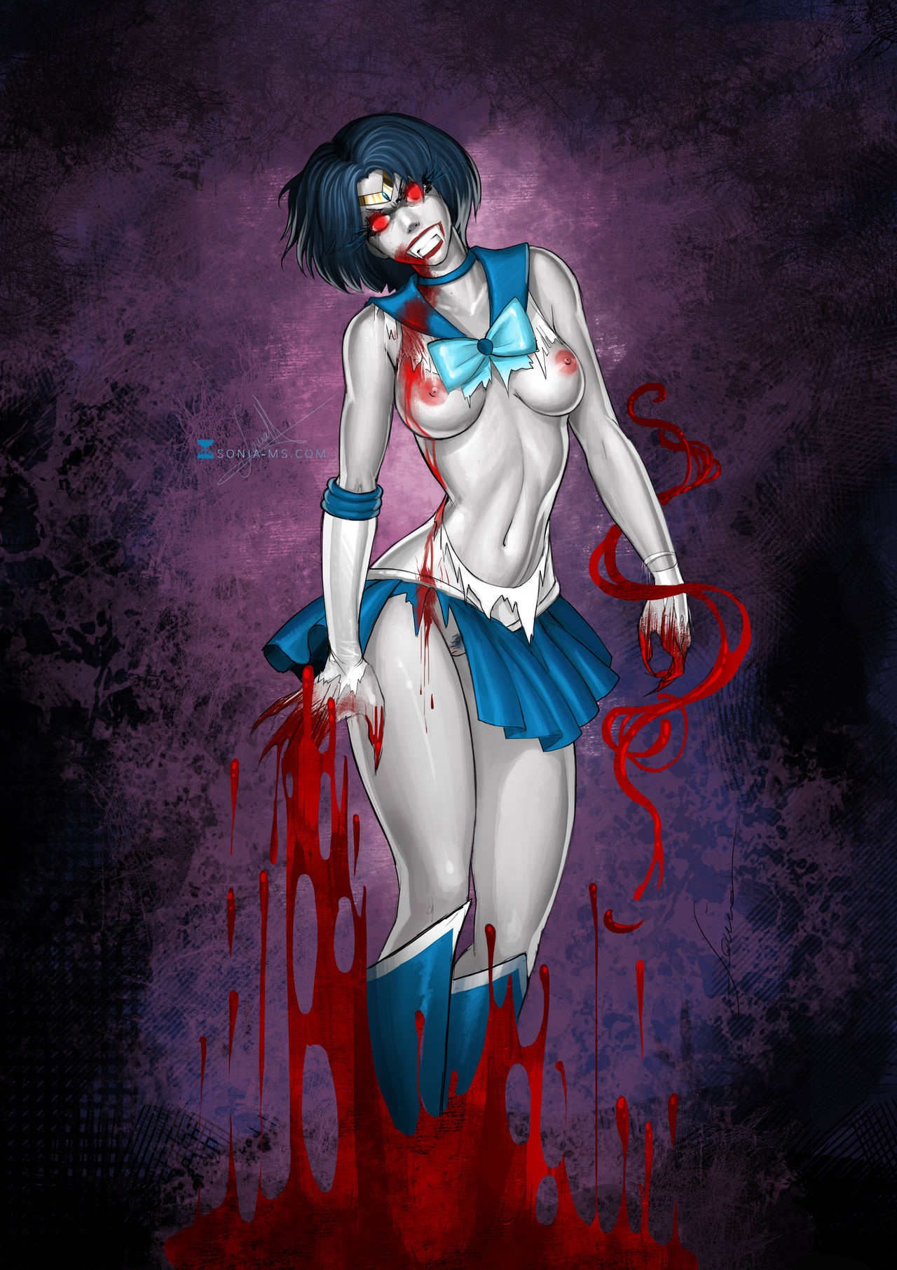 Vampire Sailor Moon page 8 full
