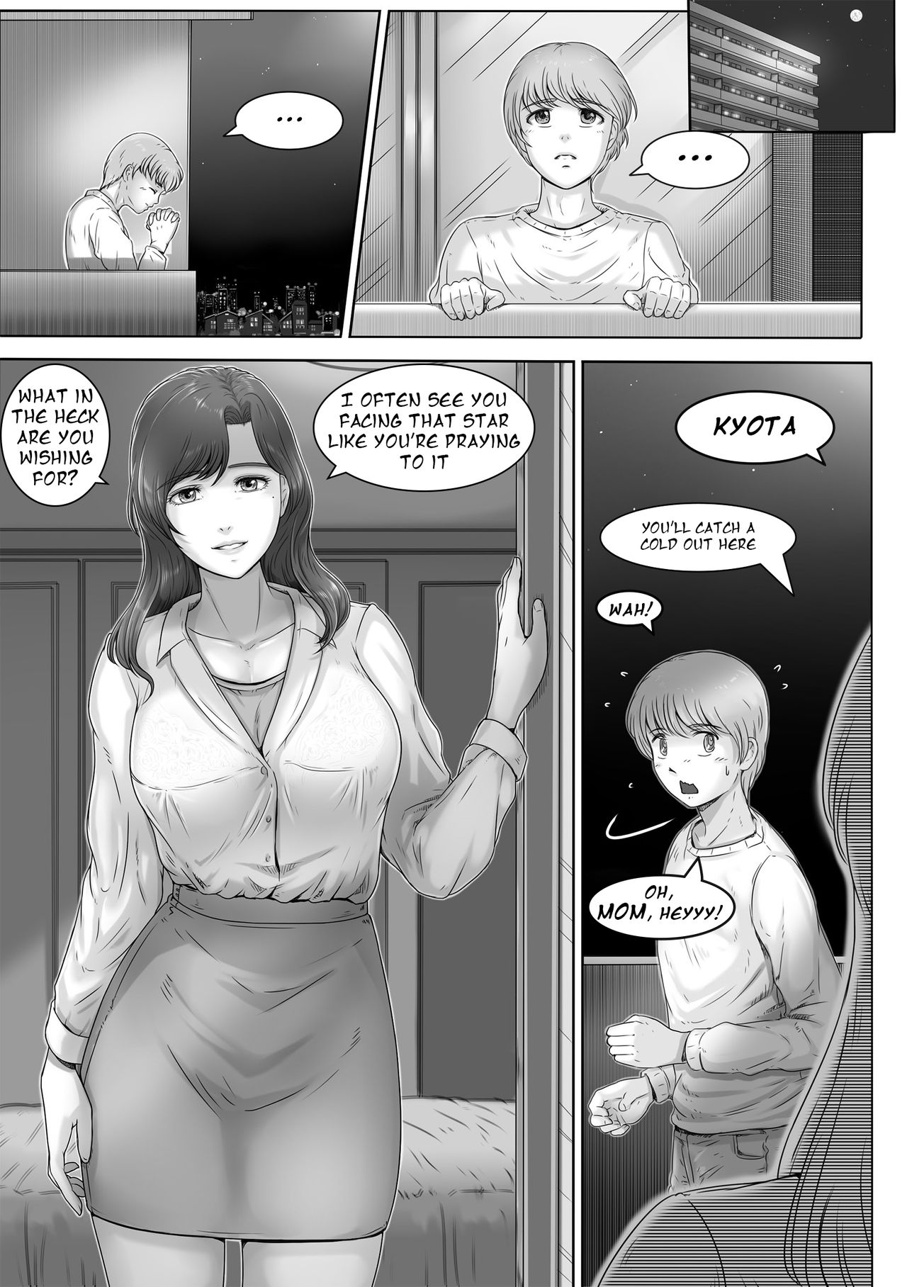 Okaa-san shika inai Hoshi | A World for Just the Two of Us page 2 full