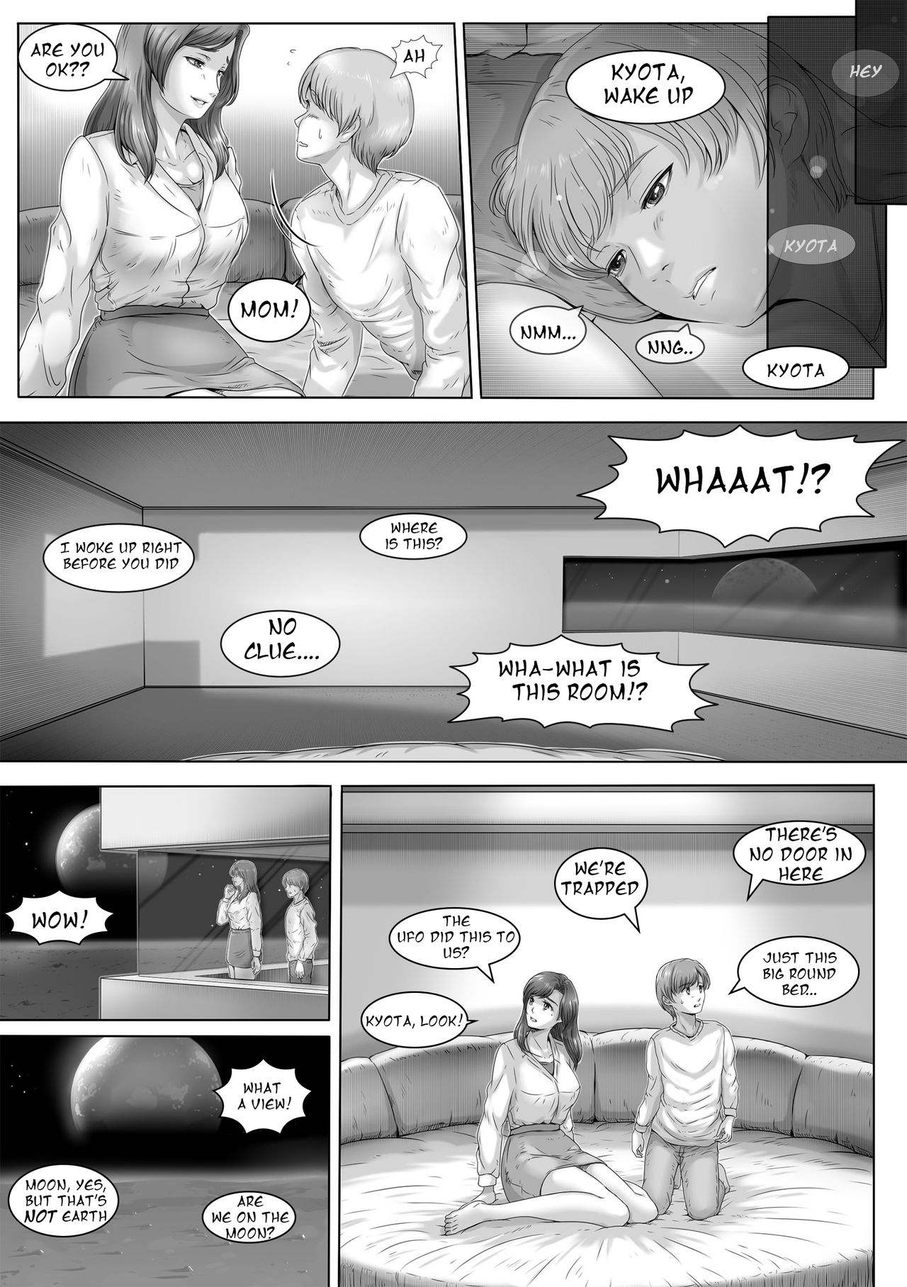 Okaa-san shika inai Hoshi | A World for Just the Two of Us page 4 full
