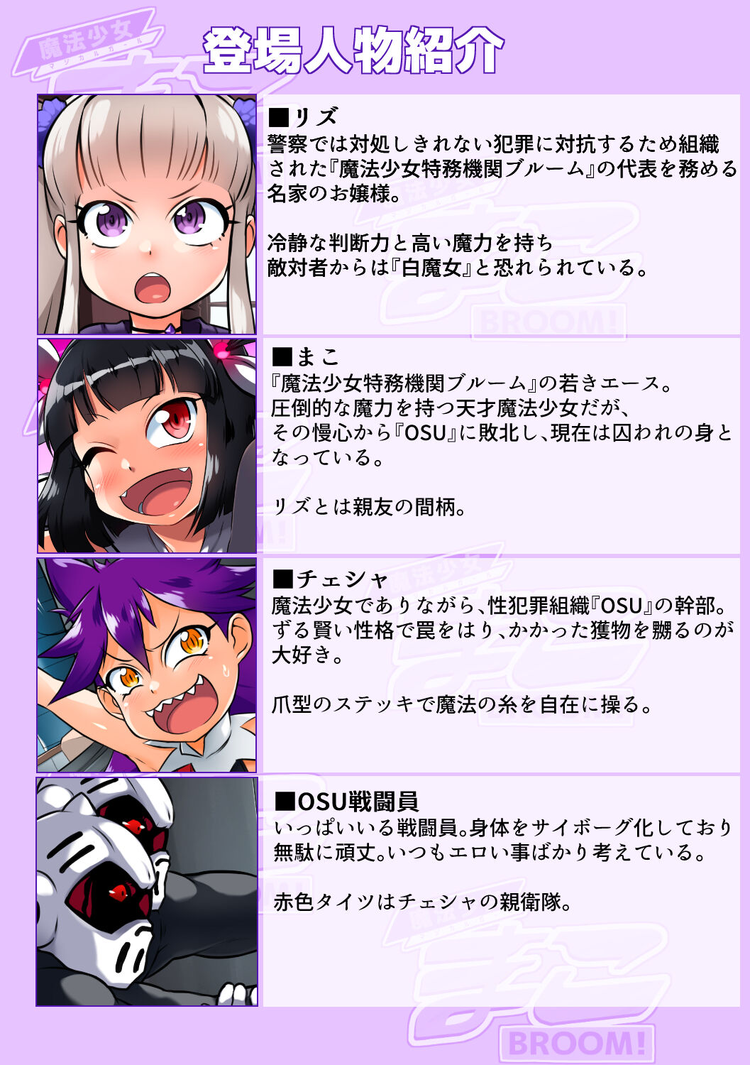 mahou syouzyo makoBROOM！DearLiz page 2 full
