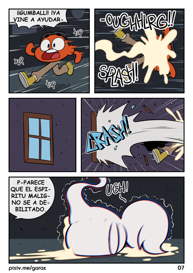 Gumball Ghost Buster page 8 full