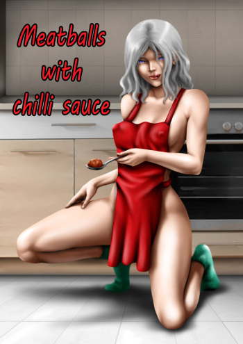 Meatballs with chilli sauce cover