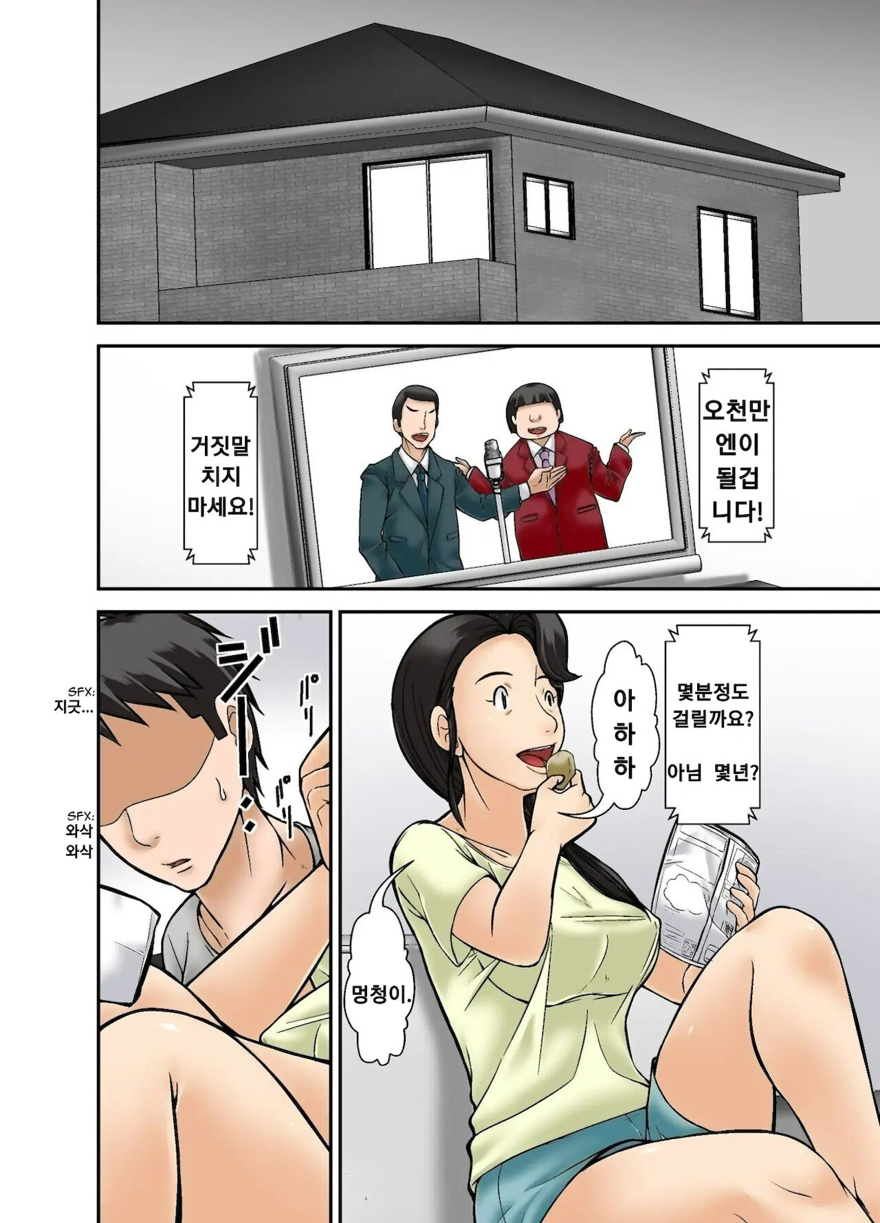Futsuu no Shufu ga Fuuzoku ni Ochita Riyuu ~Musuko Hen~ Sono Ni | 평범한 주부가 매춘에 기댄 건에 대하여 ~아들편~ 파트 2 page 2 full