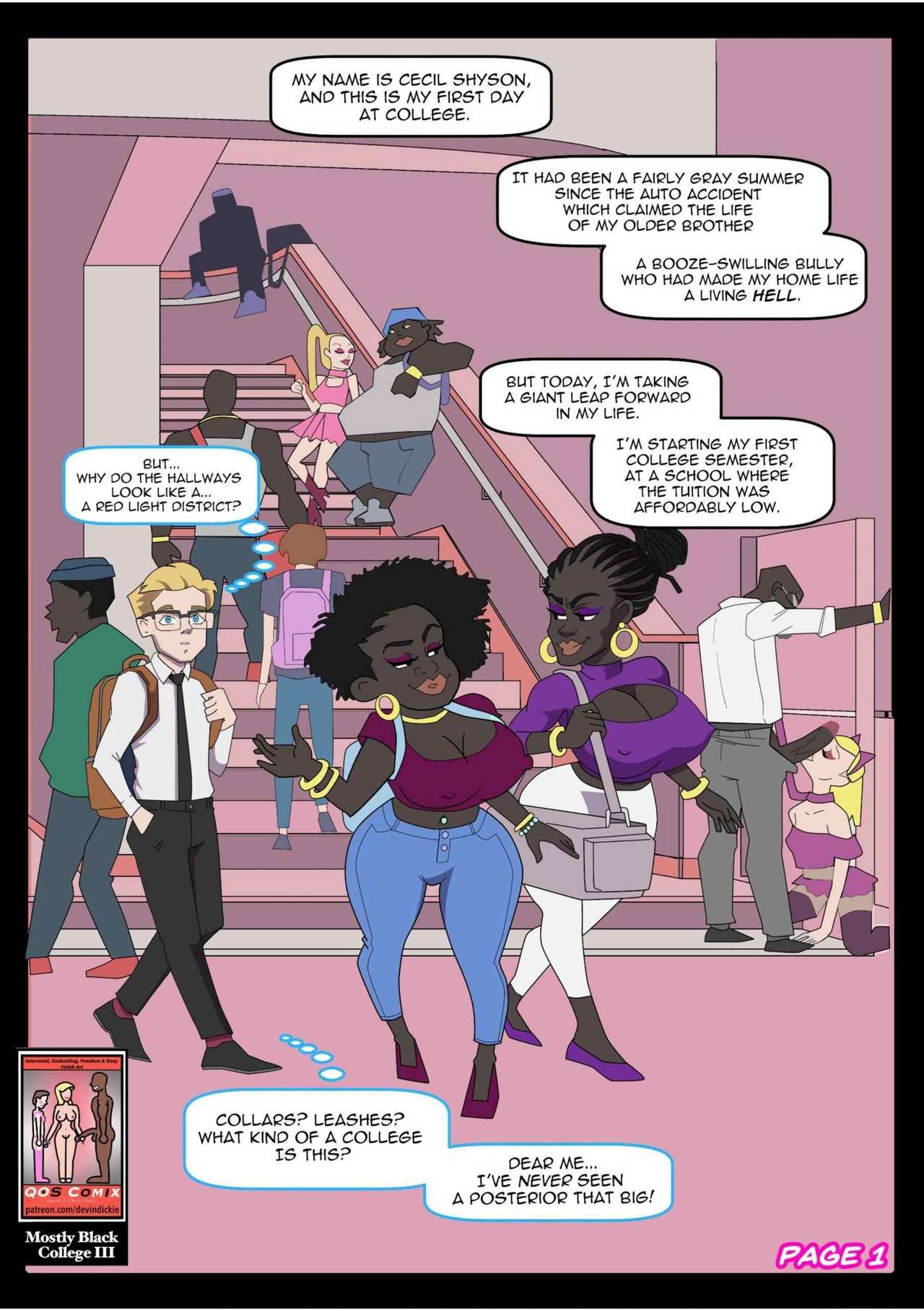 Mostly Black College 3 – Devin Dickie - english page 2 full