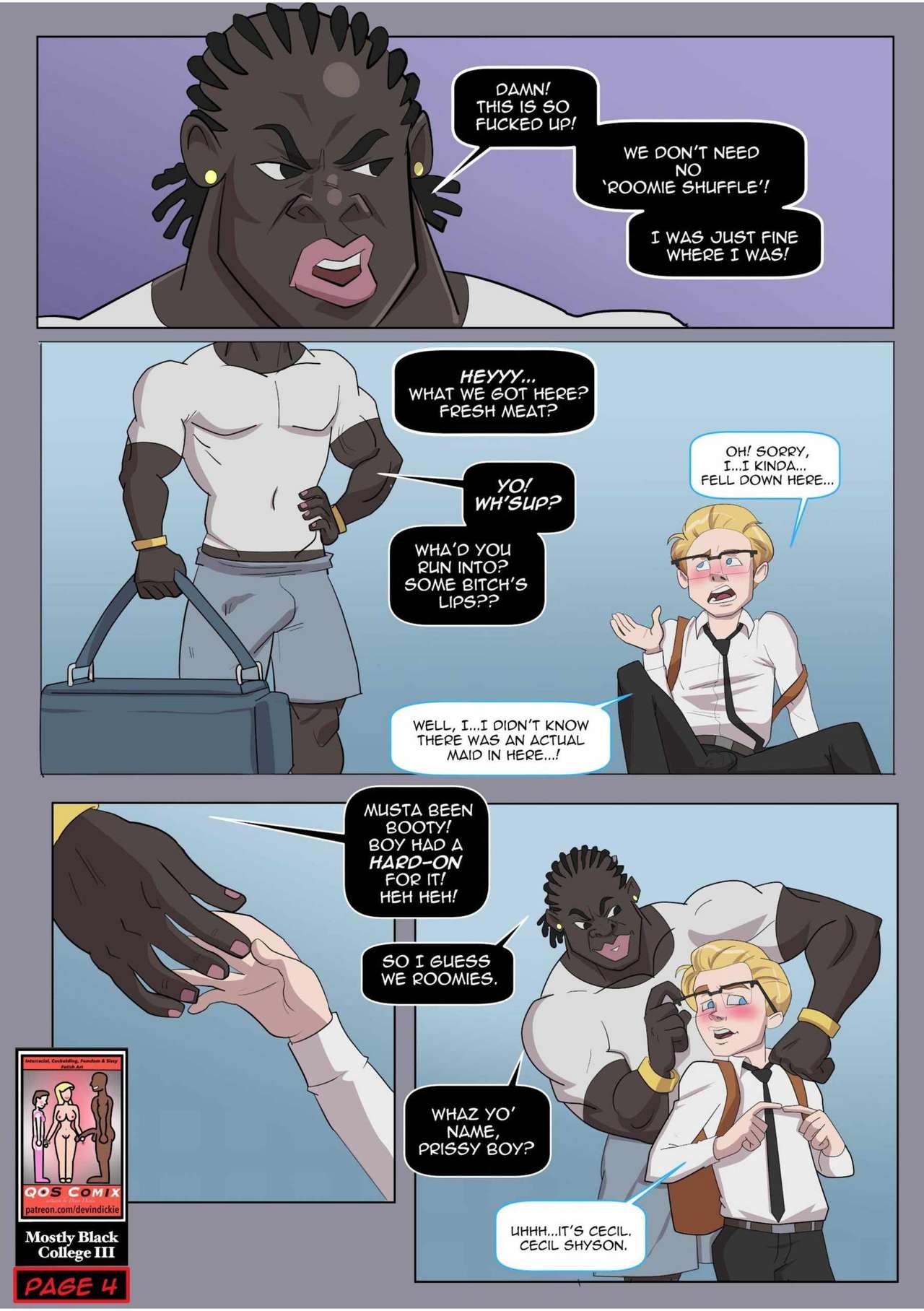 Mostly Black College 3 – Devin Dickie - english page 5 full