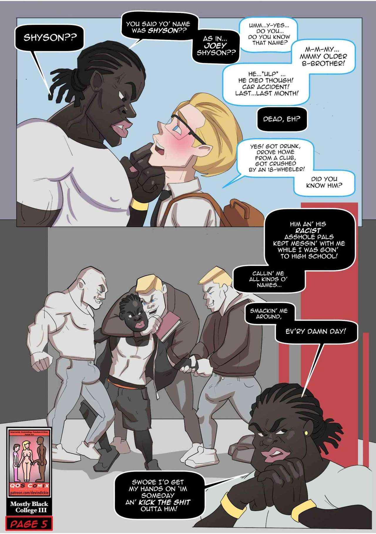 Mostly Black College 3 – Devin Dickie - english page 6 full