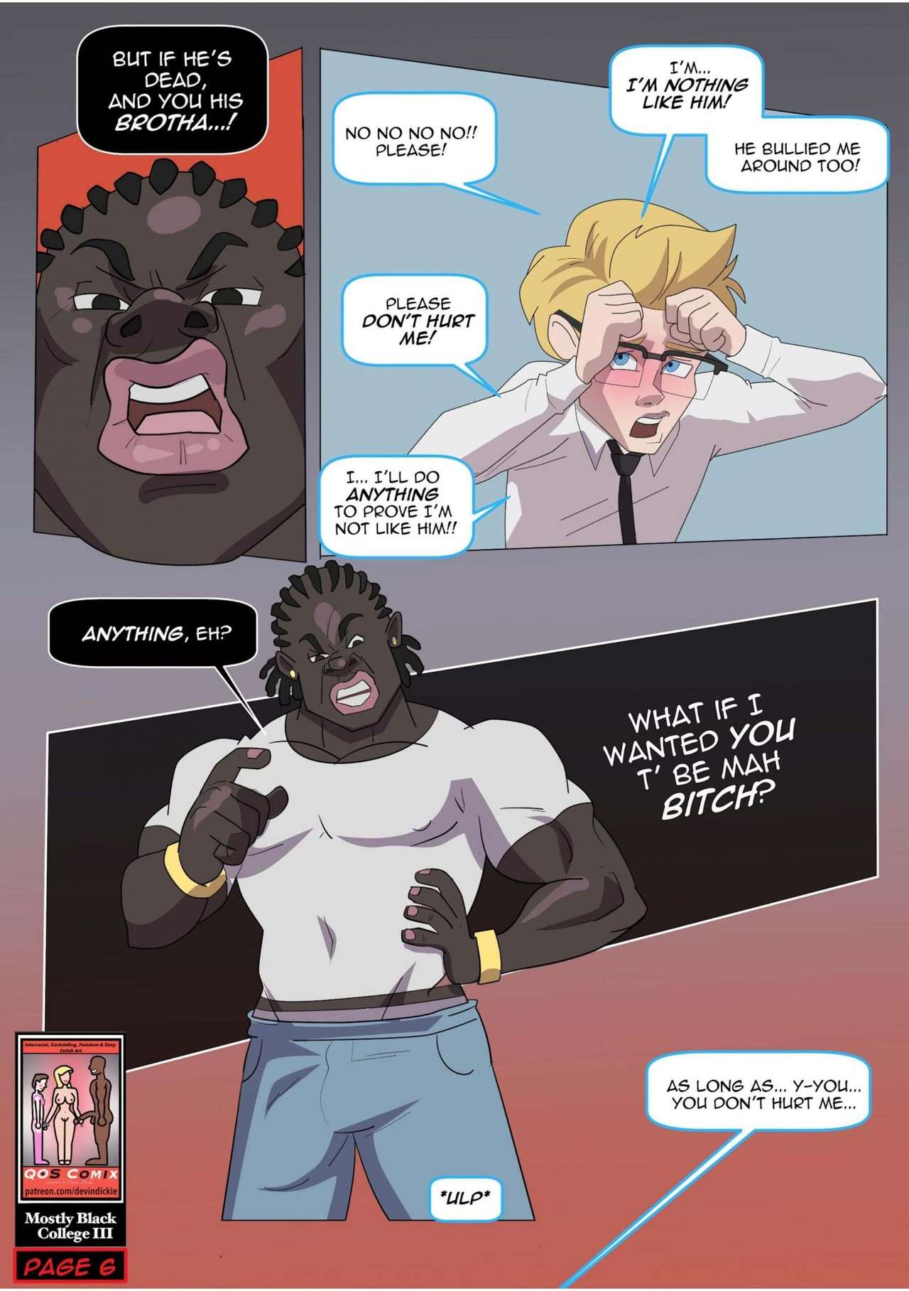 Mostly Black College 3 – Devin Dickie - english page 7 full