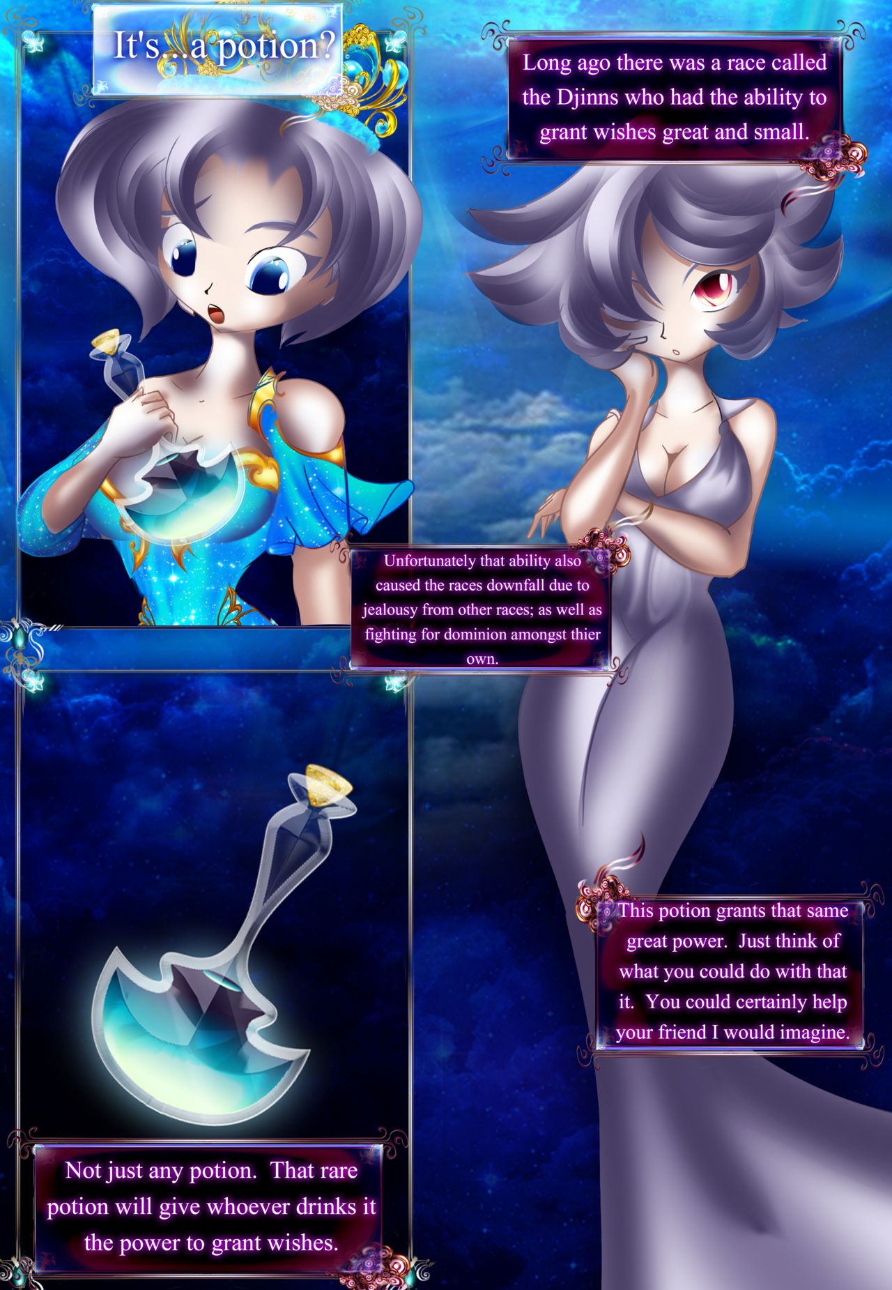 Goddess Maker - Betrayer and the bottle page 5 full