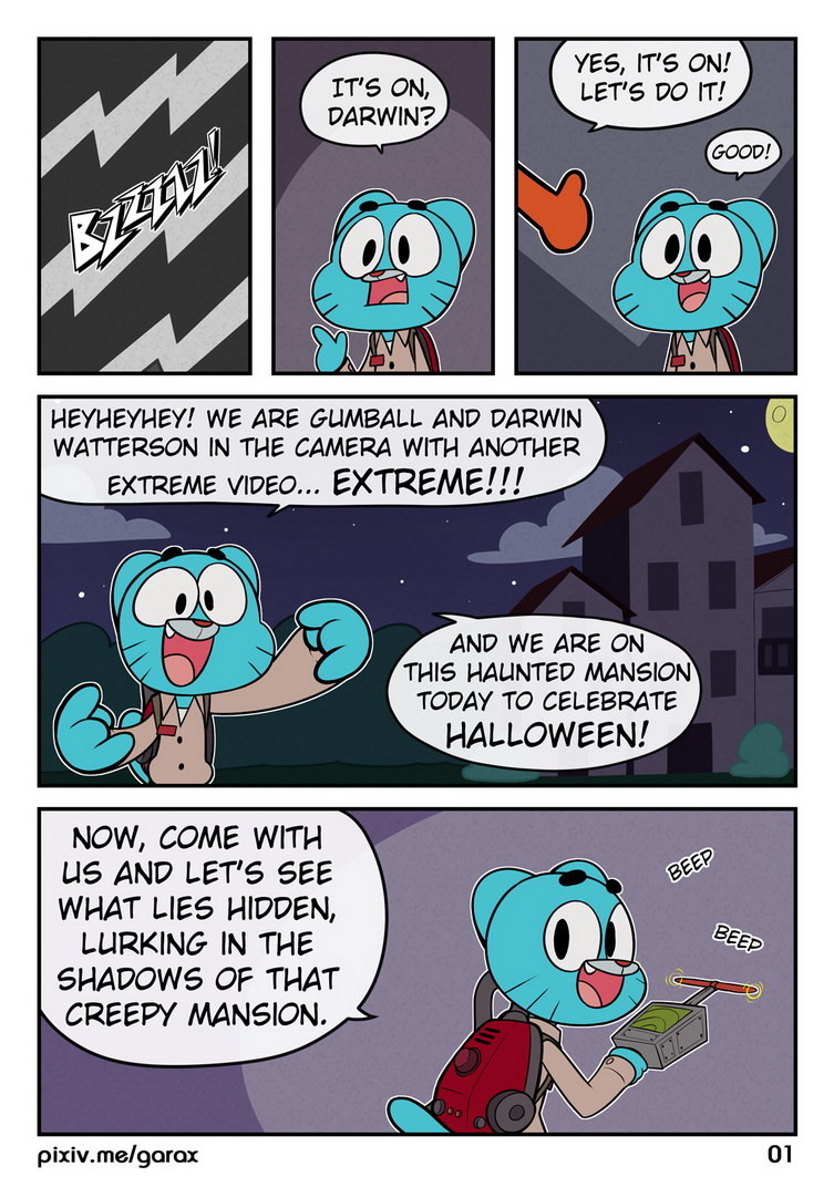 Gumball Ghost Buster page 2 full