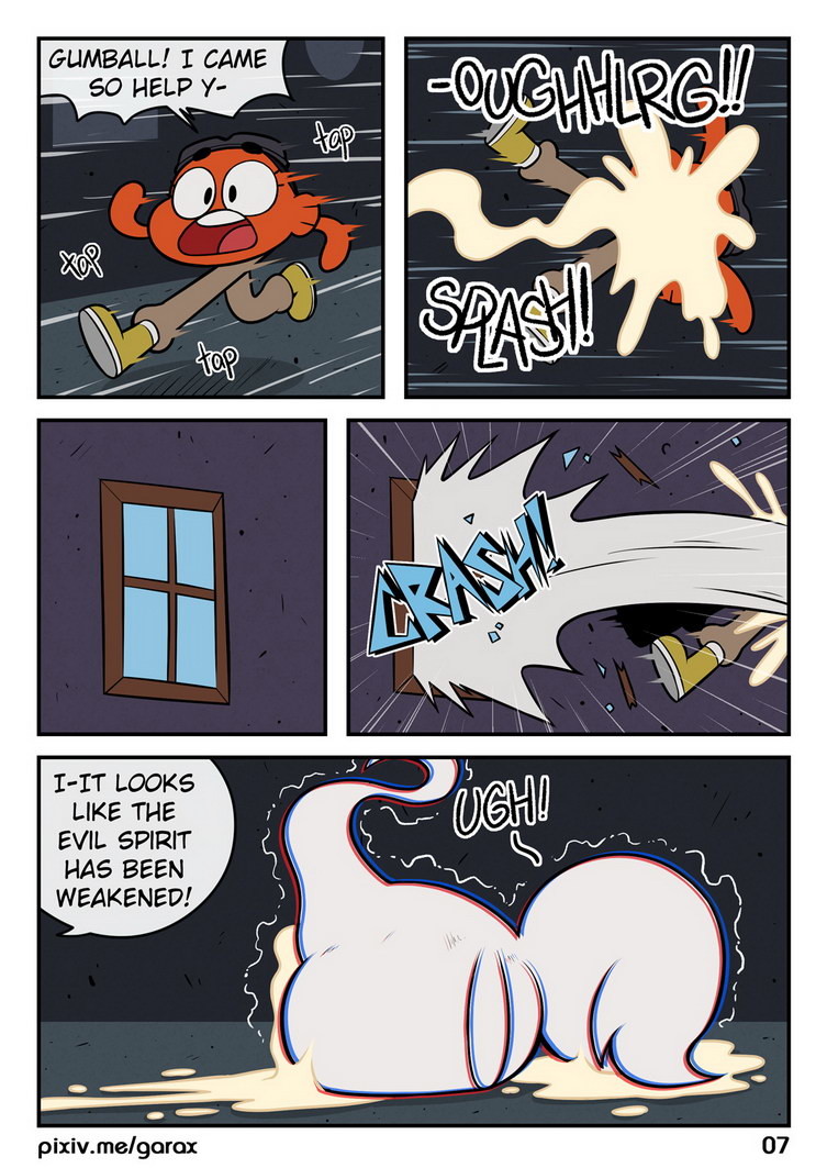 Gumball Ghost Buster page 8 full