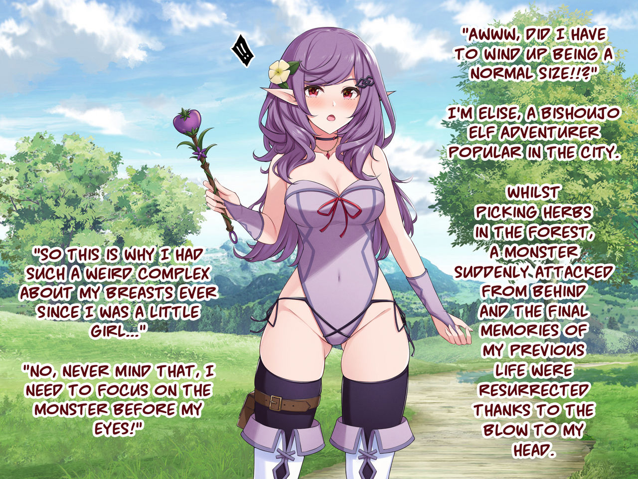 Oppai Alien Reincarnated into Another World ~Bishoujo Elf Buxomise Catastrophe Tale~ page 4 full