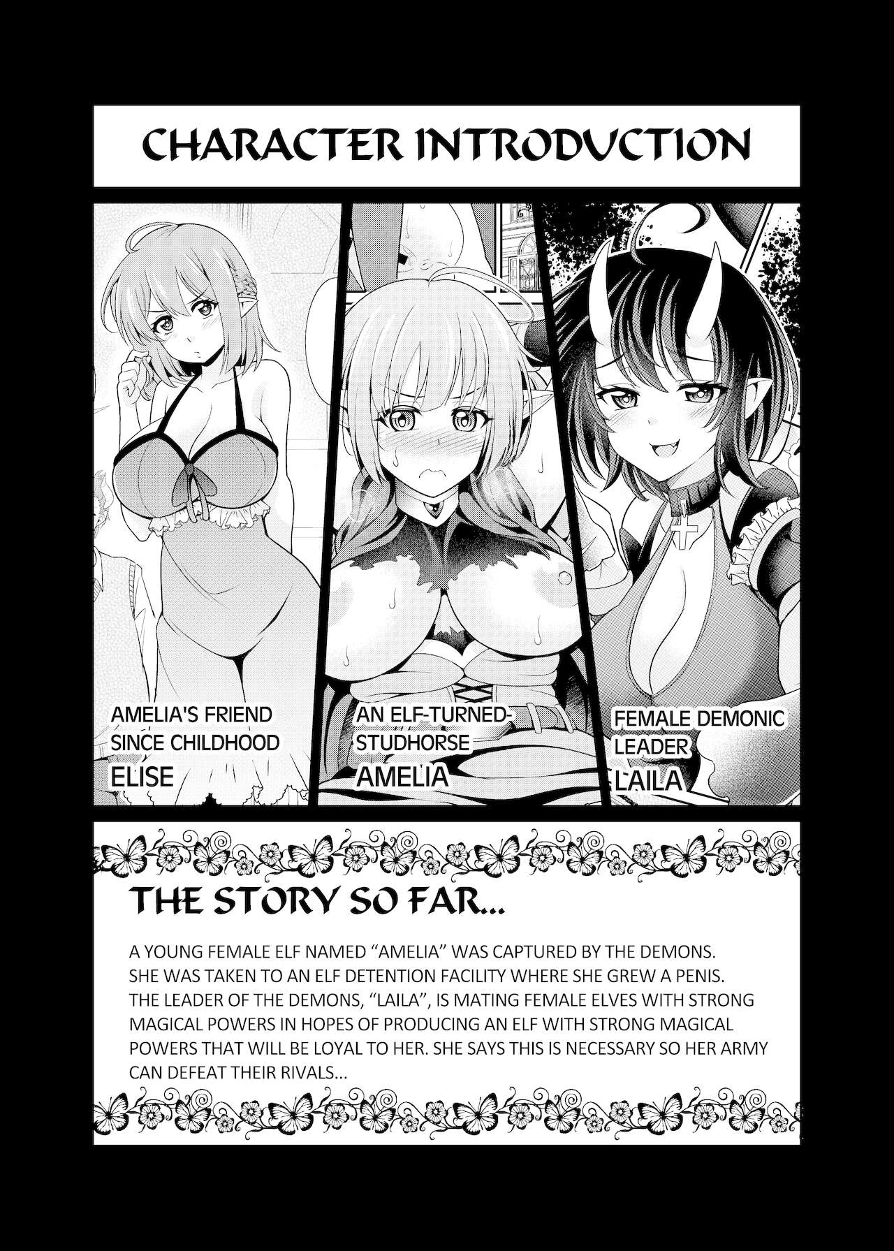 Kurokoya  Futanari Elf no Tanetsuke Bokujou 2 | Futanari Breeding Farm 2 Spanish page 4 full