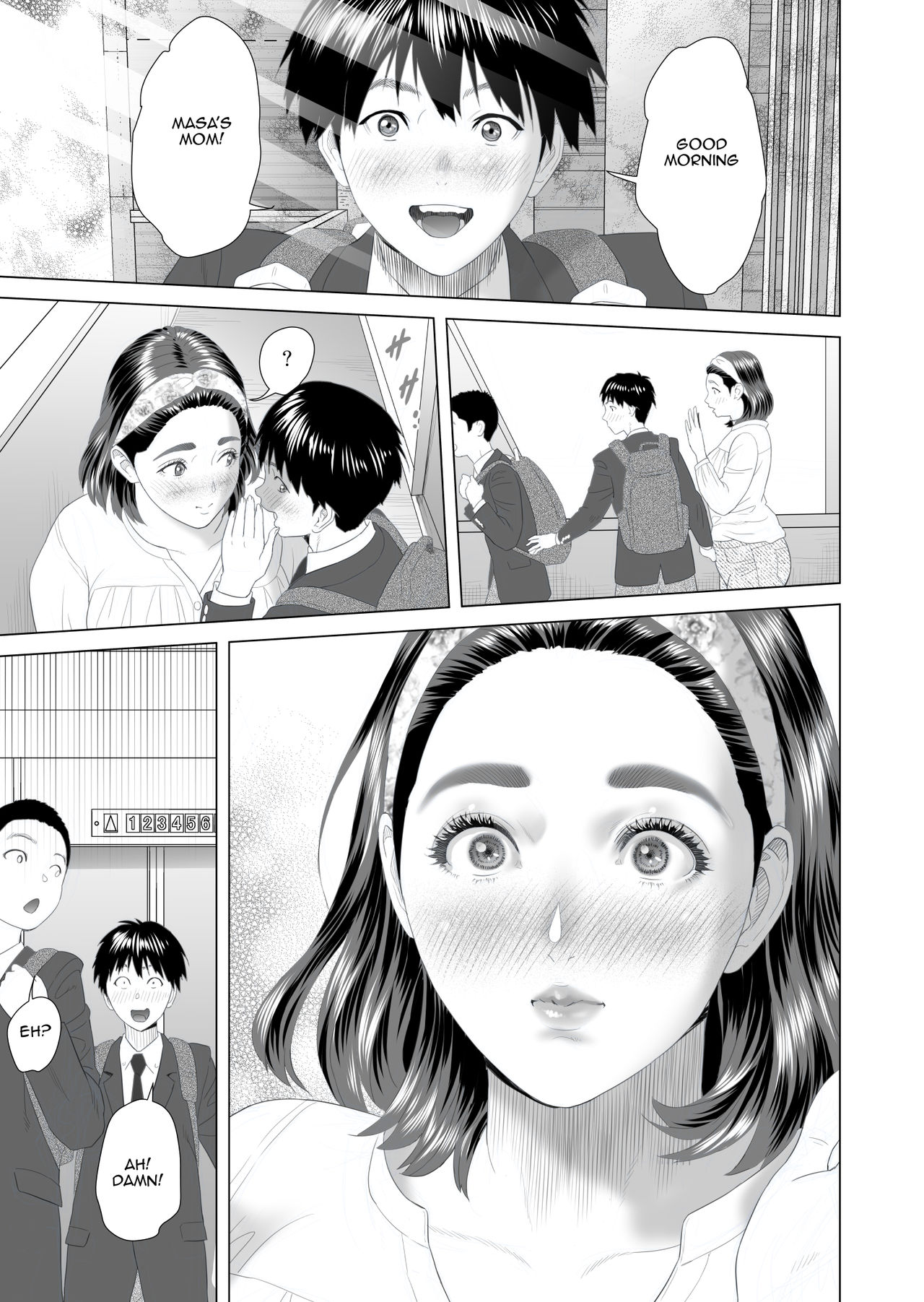 Kinjo Yuuwaku Boku ga Tonari no Okaa-san to Konna Koto ni Nacchau Hanashi 2 | Neighborhood Seduction This Is What Happened With The Mother Next Door 2 page 7 full