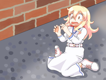 Kana is a magical girl-if you can see the transformation scene cover